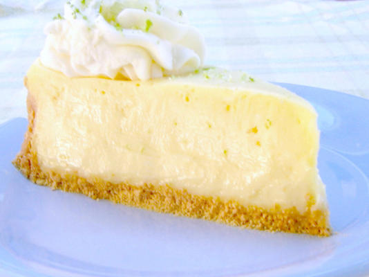 mijn favoriete Key Lime cheesecake