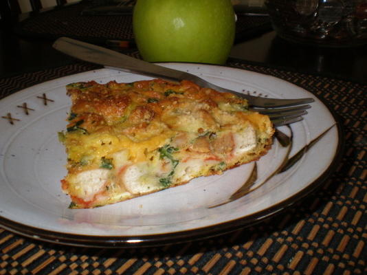 overgebleven pizza-frittata (met overgebleven pizza!)