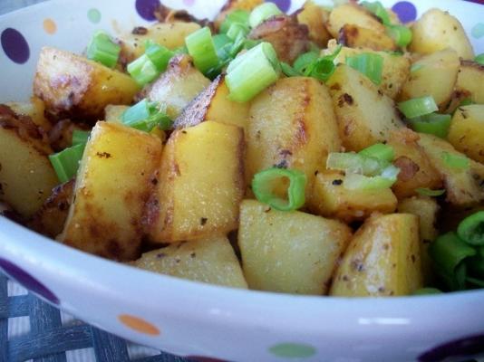 gebakken aardappelen in Duitse stijl