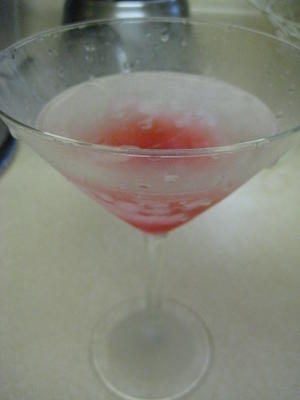 roze wodka cocktail