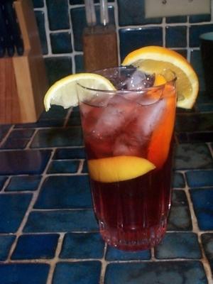 cranberry framboos alcoholvrije fruitpunch
