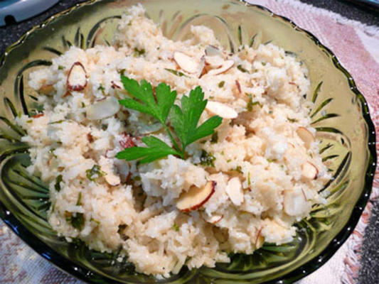 Parmezaanse rijstpilaf