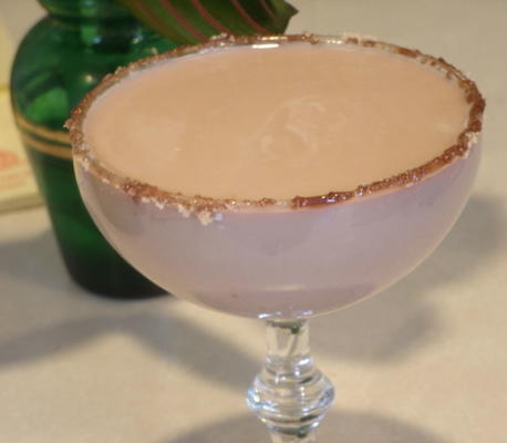 morta de chocolata gelatini (dood door chocolade martini)