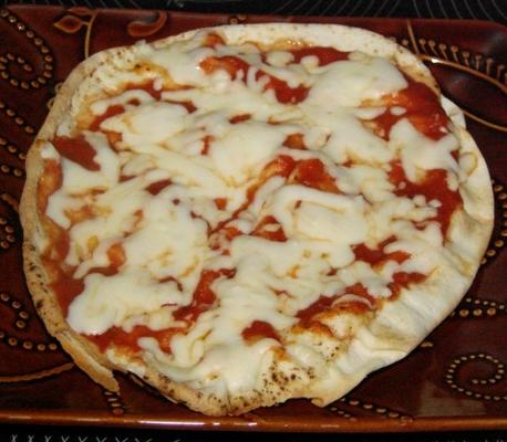 snelle makkelijke cheesy pizza- ww 5 punten