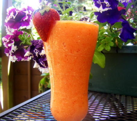 caraïbische sorbet smoothie