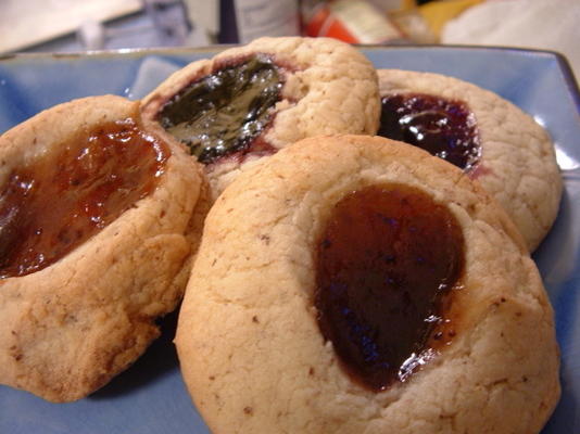 glutenvrije thumbprint cookies