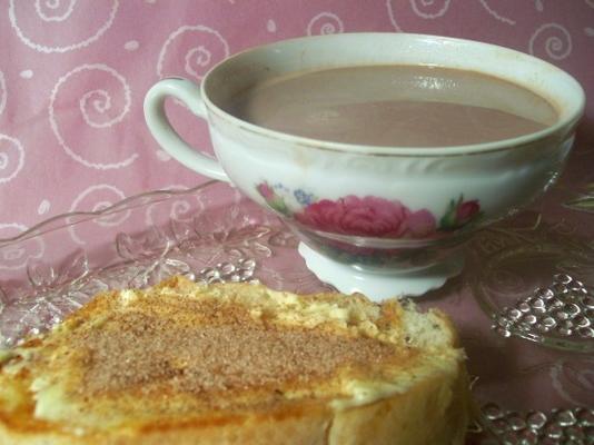 crock-pot warme chocolademelk voor een groep