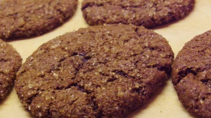 veganistische melasse cookies