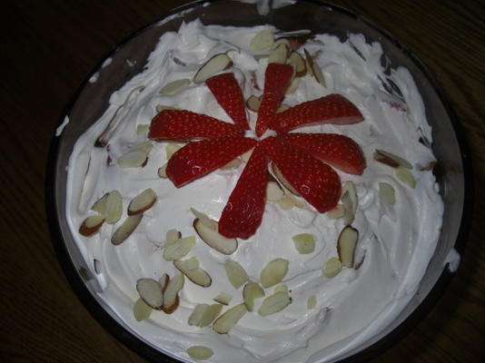 Strawberry Cream Trifle