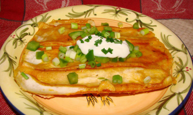 cottage cheese enchiladas (vegetarisch)