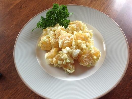nep-aardappel / rutabaga-salade (lage koolhydraten)