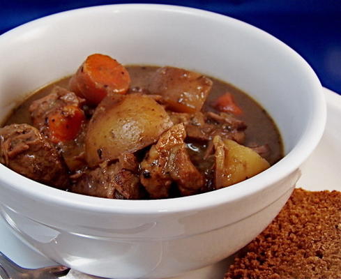 cider beef stew voor twee