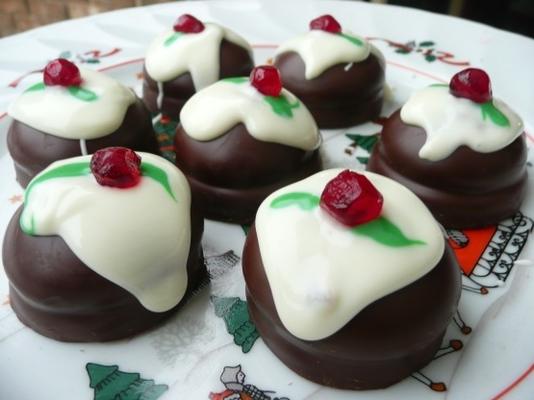 mini-kerstpuds - snel en eenvoudig