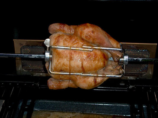 rotisserie kip of kalkoen