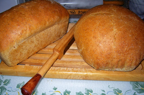 rustiek brood voor de broodmachine