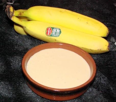 pinda banaan yoghurt