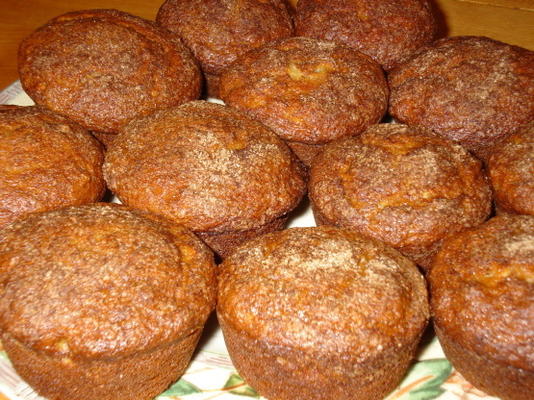 lichte bananen muffins