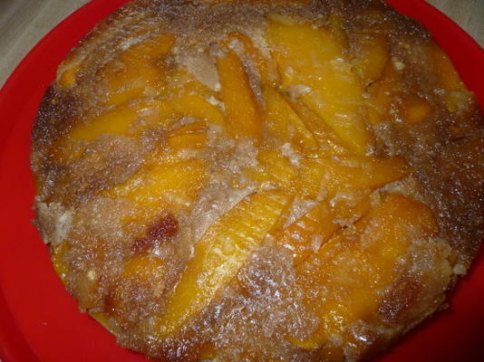 mango gember ondersteboven cake