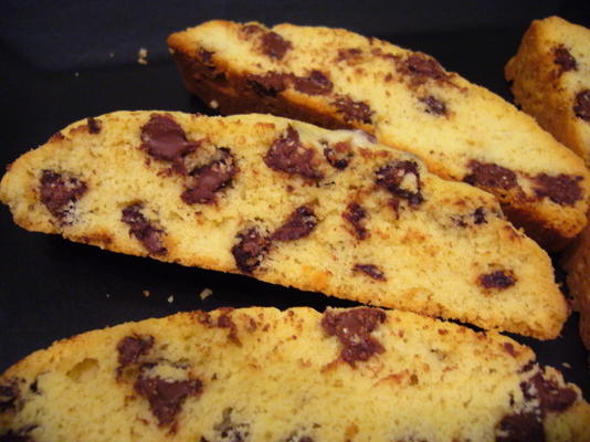 chocolade anijs koekjes biscotti