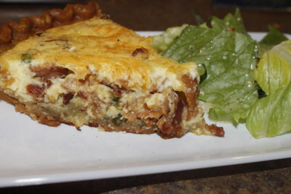 ontbijtquiche met spek