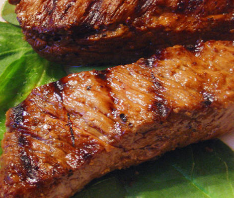 steak in chicago-stijl met bleu-kaasboter