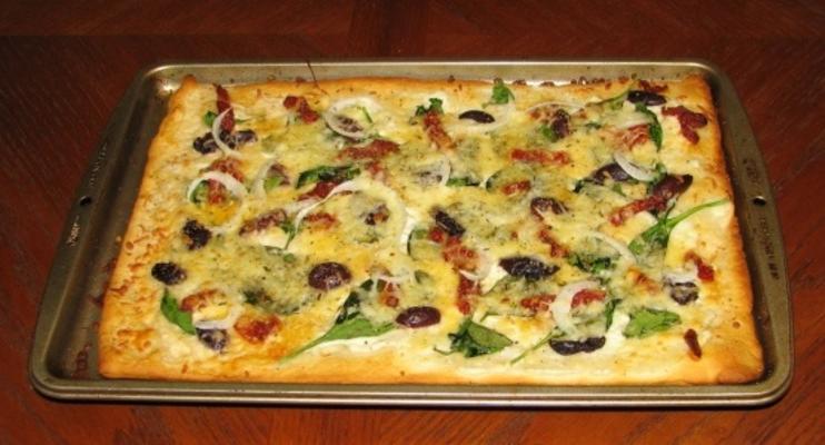 rachael ray's vegeterranean pizza