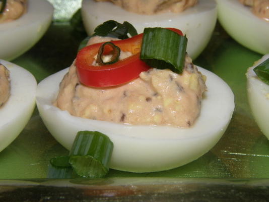 voetzoeker deviled eggs