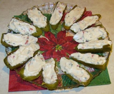 Luby's cafetaria gevuld jalapenos