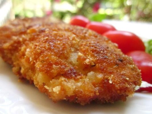 sizzled chicken schnitzel