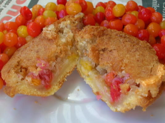 cranberry kokos taartjes