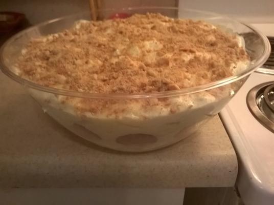 over de top bananenpudding