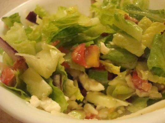 Griekse salade met spek
