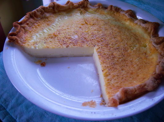 Duncan's egg custard pie