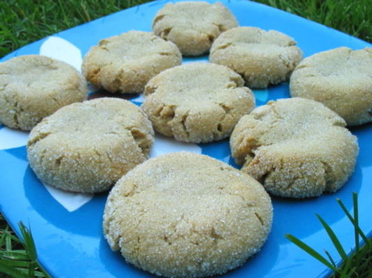 Crinkle cookies voor honing en specerijen