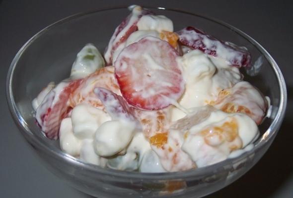 pudding fruitsalade