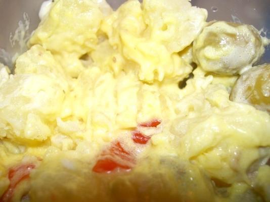 Aardappelsalade van 10 minuten met laag vetgehalte