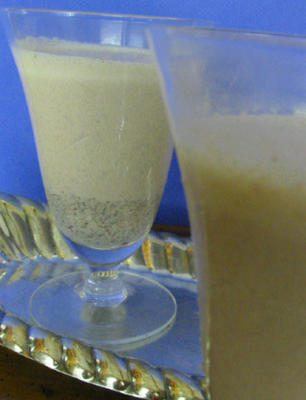 aardbei en chocolade dikke shake met kahlua en baileys