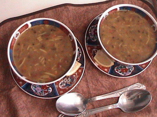 hajar's eigen harira - de nationale soep van Marokko