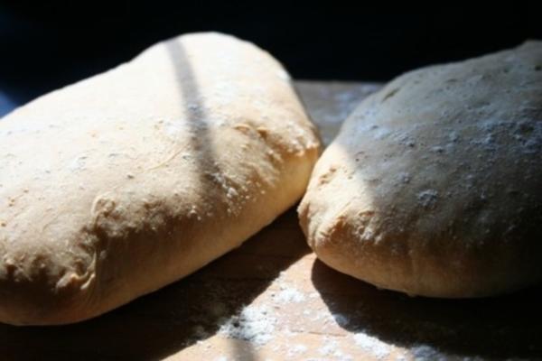 ciabatta (een Italiaans brood)