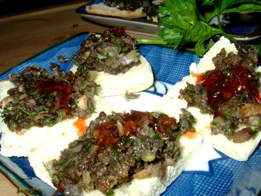 Mushrooms Aux Croustade