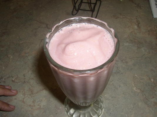 paarse koe (bevroren smoothie)