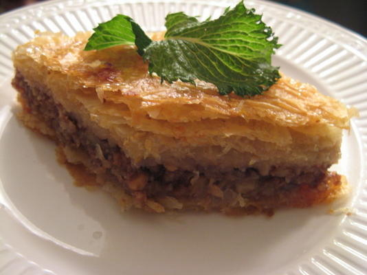 citrus baklava