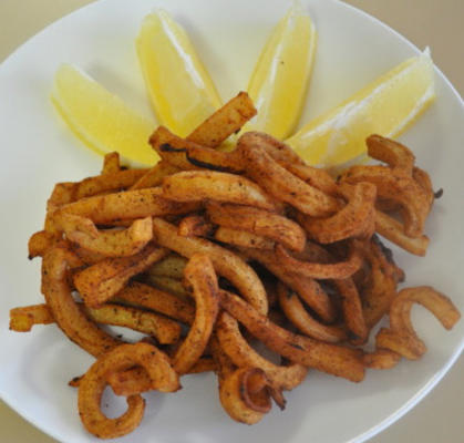 Szechuan gepeperde calamari (zout en peper inktvis)