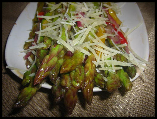 gebakken confetti asperges