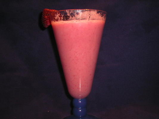 Strawberry lime smoothie