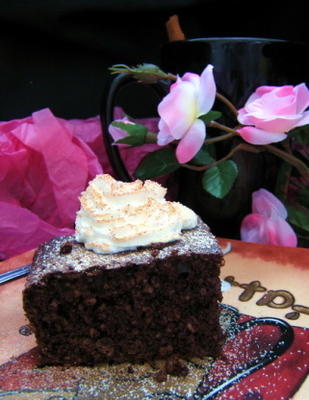 chocolade haverzemelen cake (diabetische)