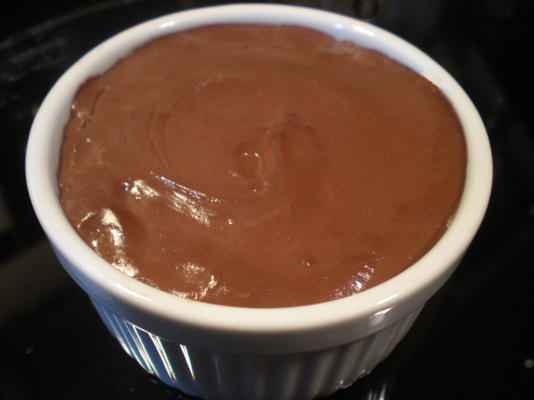 lagere cal-versie van dikke chocoladepudding