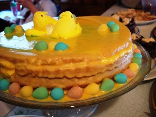 onze familie favoriete citroen lente / Pasen cake
