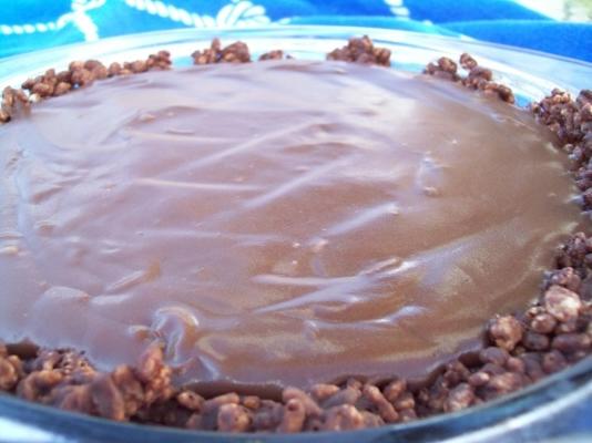 chocolade knapperige taart