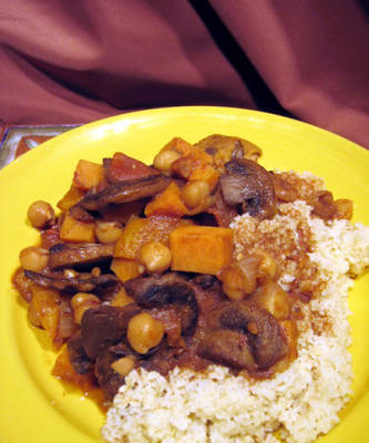 een zeer goede tagine / tajine (vegetarisch)